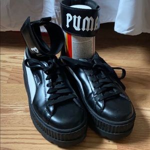 FENTY PUMA creepers w/ ankle strap US8